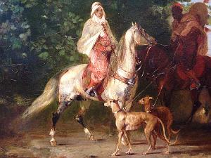 A  PEINTURE ORIENTALISTE (201)